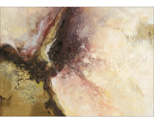 Abstract olieverfschilderij op canvas