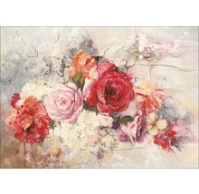 Schilderij met bloemmotief