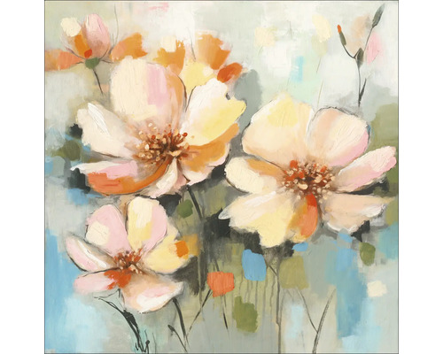 Schilderij met bloemmotief