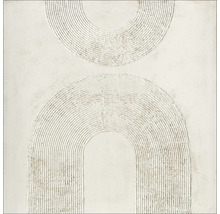 Abstracte muurdecoratie met geometrische vormen