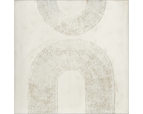 Abstracte muurdecoratie met geometrische vormen