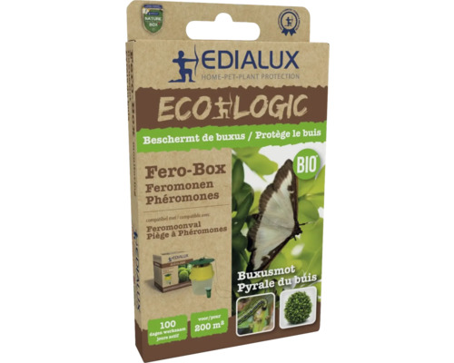 EDIALUX Fero-Box Buxusmot Edialux Ecologic Fero-Box voor de bescherming van buxus tegen buxusmotten