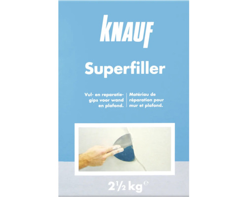 Knauf Superfiller vul- en reparatiegips, 2,5 kg