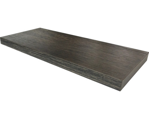 SANOX Zense bodem t.b.v. Fonteinframe 33,4x21,7 cm carbon Wandplank met houtlook