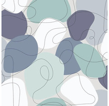 Abstract patroon met organische vormen en lijnen
