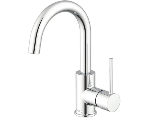 Wastafelkraan met hoge uitloop