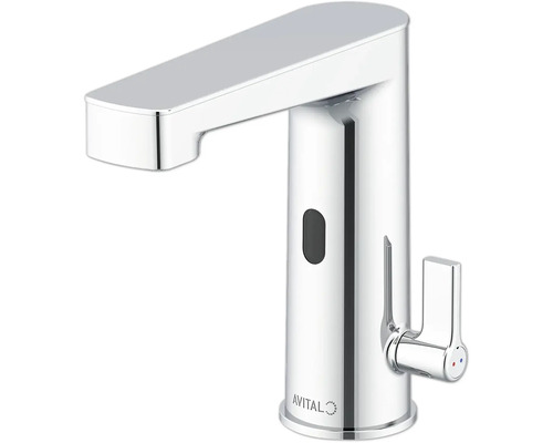 Avital wastafelkraan met infraroodsensor