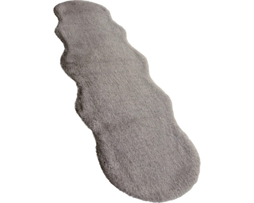 Grijs schapenvacht bedomranding