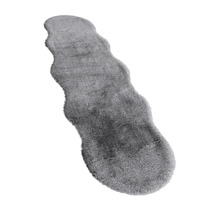 SOLEVITO Schaapsvacht Romance grijs 55x160 cm-thumb-1