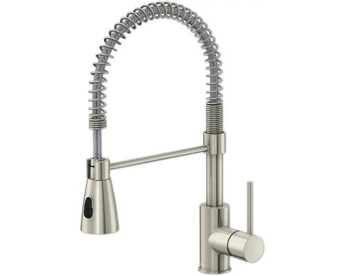 Keukenkraan met spiraalveer