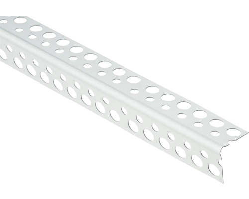 Hoekprofiel verzinkt staal 1029 voor pleisterlaagdikte 1-3 mm, 2600 mm Hoekbeschermingsprofiel met gaten voor wanddecoratie