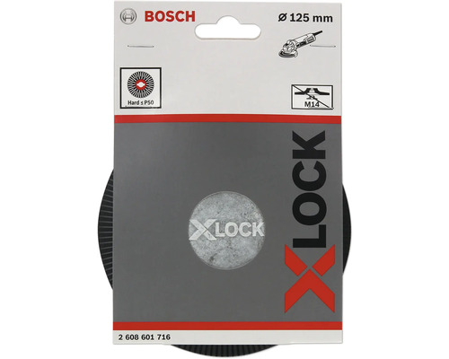 Bosch doorslijpschijf met een diameter van 125 millimeter en X-Lock systeem