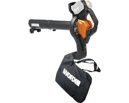 WORX Accu-bladzuiger en bladblazer met opvangzak