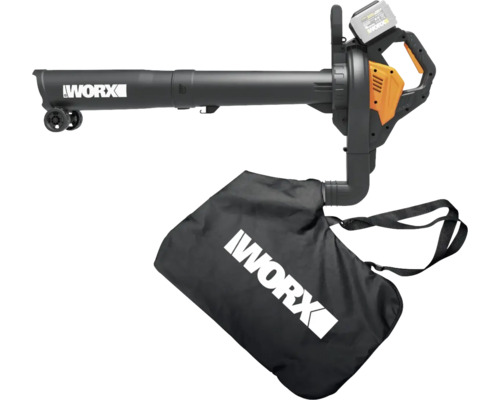 Accu bladzuiger met opvangzak van Worx