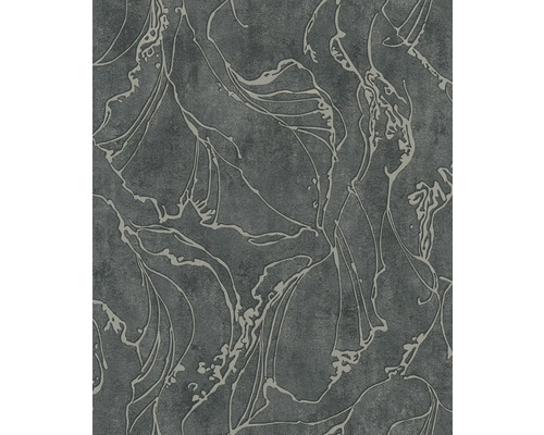 MARBURG Vliesbehang 34257 City Glow abstract zwart goud Behang met abstract patroon in grijstinten