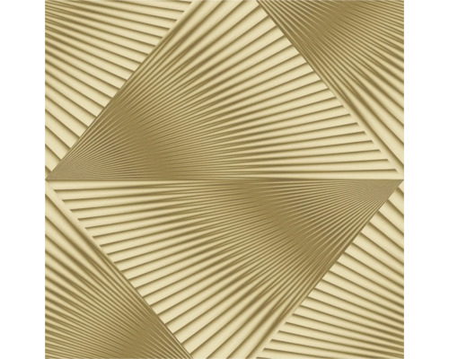 ERISMANN Vliesbehang 10404-30 Spotlight 2 geometrisch goud Decoratieve plaat met geometrisch patroon