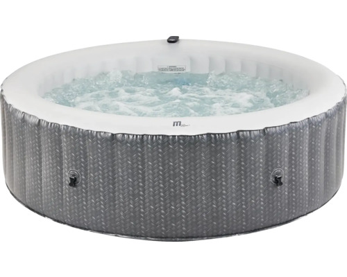 Opblaasbare ronde whirlpool gevuld met water