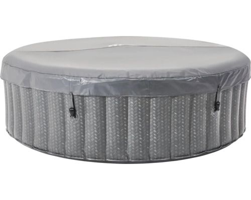 Afgedekte ronde opblaasbare jacuzzi