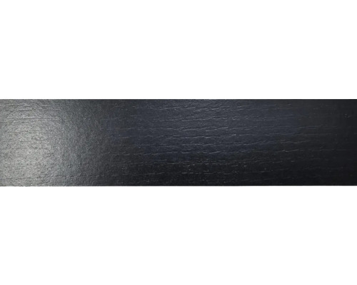 MACLEAN Kantenband voor meubelpaneel elegant zwart, 23 mm x 5 m Houtstructuur in donkere kleur