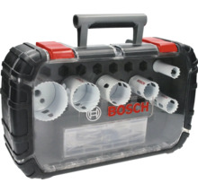 Bosch gatenzagenset in transparante opbergkoffer