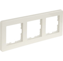 Q-LINK F-Line Afdekraam ronde hoek 3-voudig polar wit