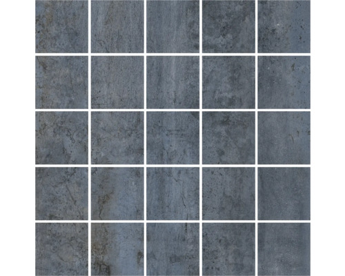 MIRAVA Mozaïek Glasgow blauw 30 x 30 x 0,7 cm Vierkante mozaïektegel van keramiek
