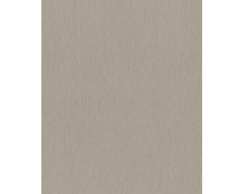 RASCH Vliesbehang 810141 Das Beste effen taupe Textielbehang met fijne structuur