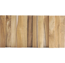 Houten paneel van teakhout