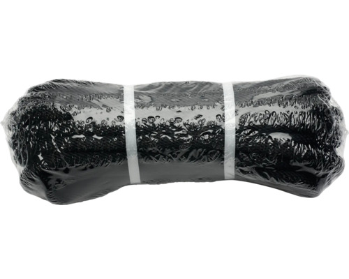 Zwart polypropyleen touw in verpakking