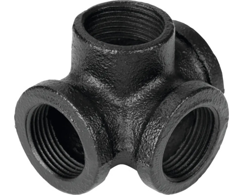 WALTECO Rusticline ty-stuk 3/4'' zwart