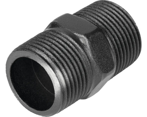 WALTECO Rusticline verschroeving 3/4'' buitendraad zwart
