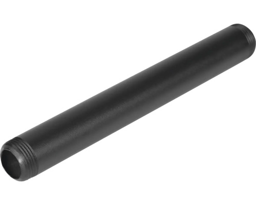 WALTECO Rusticline buis 3/4'' 200mm zwart
