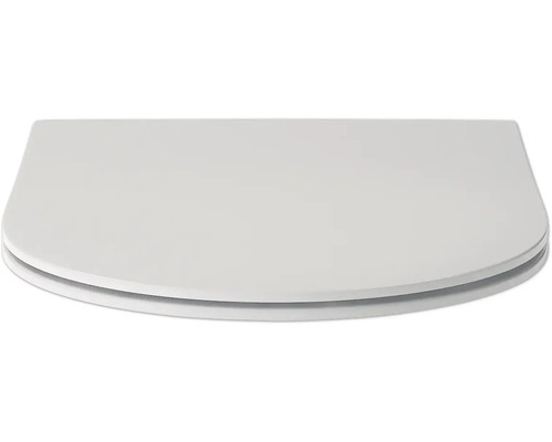 Halfronde wc-bril van kunststof