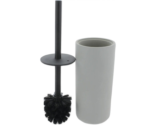 Toiletborstel met houder voor de badkamer