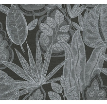 Behang met plantenmotief