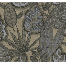 Behang met plantenmotief