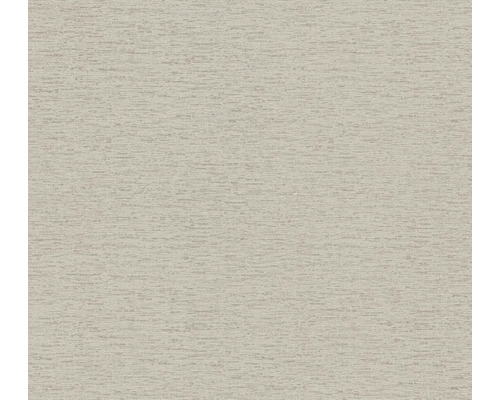 A.S. CRÉATION Vliesbehang 39351-8 Famous Garden effen taupe Beige textielbehang met fijne structuur