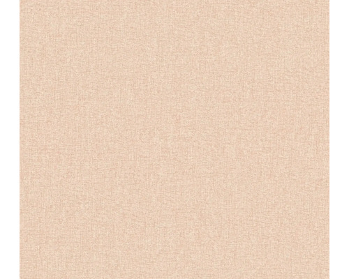A.S. CRÉATION Vliesbehang 39353-3 Famous Garden effen roze Textielbehang met fijne structuur