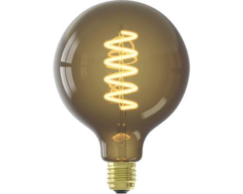 CALEX LED Filamentlamp E27/4W G125 warmwit bruin