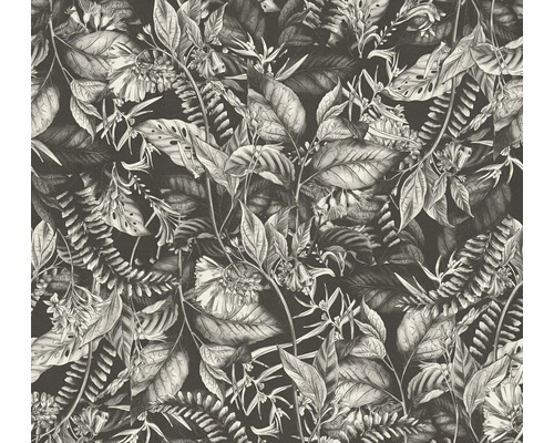 A.S. CRÉATION Vliesbehang 39425-2 bladeren jungle bloemen natuur Behang met plantenmotief