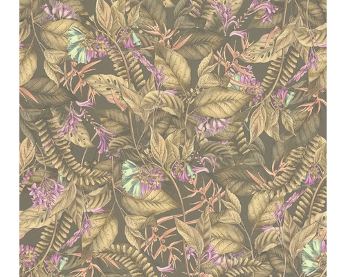 A.S. CRÉATION Vliesbehang 39425-3 bladeren jungle bloemen natuur Behang met plantenmotief