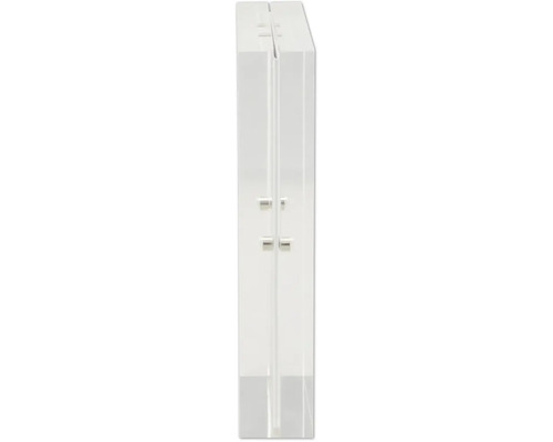 Witte spiegelkast met twee deuren