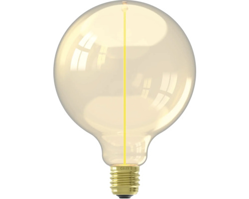 CALEX LED Filamentlamp Magneto E27/3,4W G125 warmwit goud