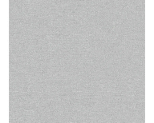 A.S. CRÉATION Vliesbehang 37603-2 Natural Living effen grijs Grijs textielbehang