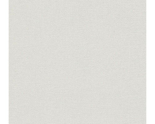 A.S. CRÉATION Vliesbehang 37603-6 Natural Living effen grijs Behang met fijne textielstructuur