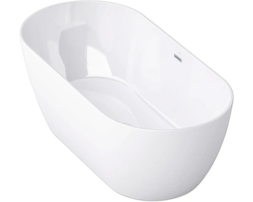 Vrijstaand bad van sanitairacryl