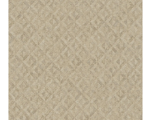 A.S. CRÉATION Vliesbehang 39505-1 Jade 2 geometrisch beige Behang met geometrisch patroon voor wanddecoratie