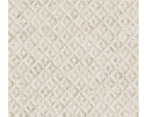 A.S. CRÉATION Vliesbehang 39505-2 Jade 2 geometrisch crème Behang met geometrisch ruitpatroon
