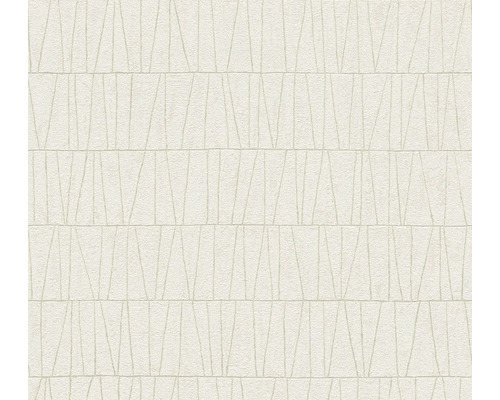 A.S. CRÉATION Vliesbehang 39506-2 Jade 2 abstract crème Behang met geometrisch patroon