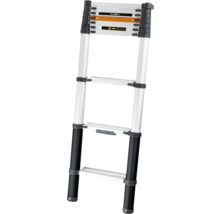 Uitgeschoven aluminium telescopische ladder